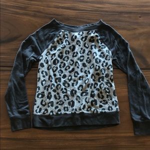 Xhilaration Sweaters - Crewneck Leopard Sweater Xhilaration Sweaters - Crewneck Leopard Sweater